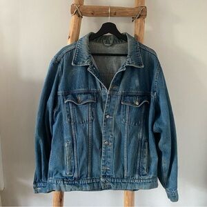Vintage Wrangler Jean Jacket (Unisex, XL)